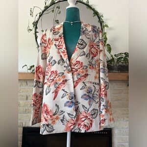 Philosophy Blazer Womens Floral Blazer